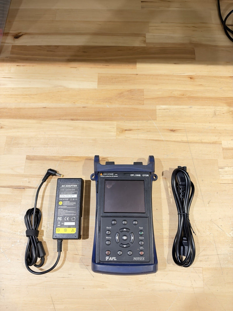 AFL NOYES OFL 250B SM 1310/1550 FIBER OTDR W/ CHARGER - SHIPS FAST