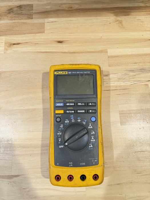 FLUKE 187 TRUE RMS MULTIMETER FOR PARTS