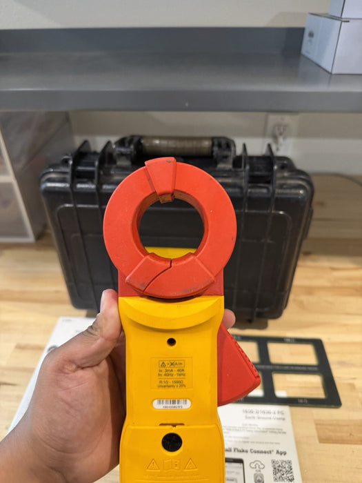FLUKE 1630-2 FC EARTH GROUND CLAMP (TESTED) FREE SHIPPING