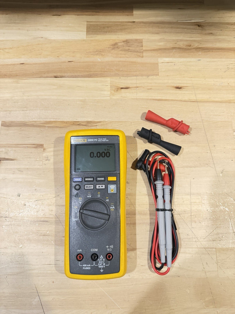FLUKE 3000 FC WIRELESS DIGITAL MULTIMETER - FREE SHIPPING