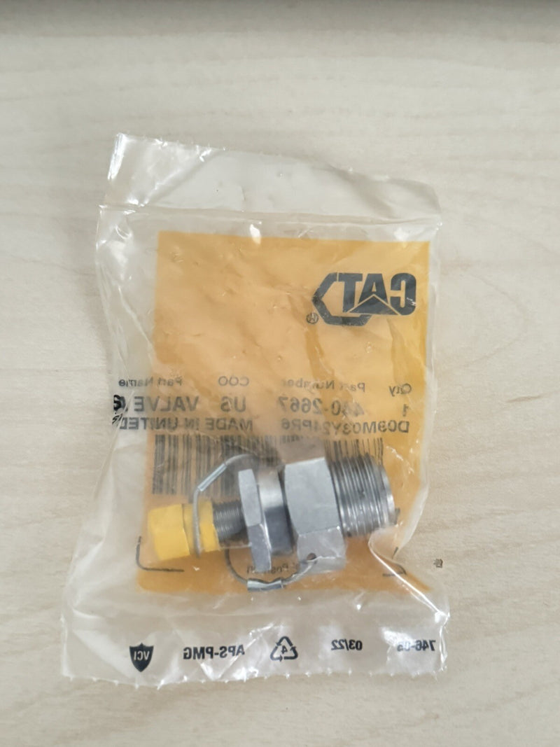 CAT 440-2667 SUSPENSION CYLINDERCHARGING VALVE (NEW SEALED GENUINE PART)
