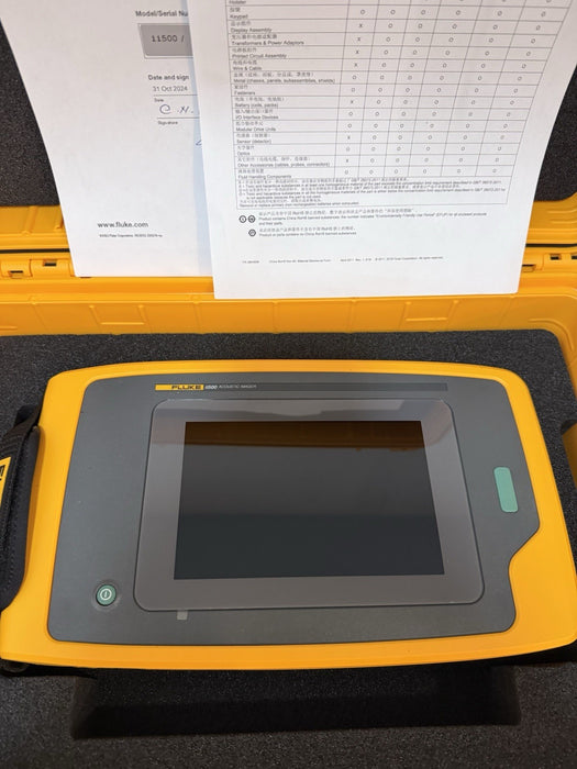 FLUKE II500 ACOUSTIC IMAGER MFD 2024 CALIBRATED 2024 NEW