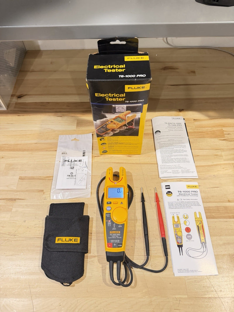 FLUKE T6-1000 PRO ELECTRICAL TESTER FIELDSENSE 1000V AC/DC SHIPS FAST