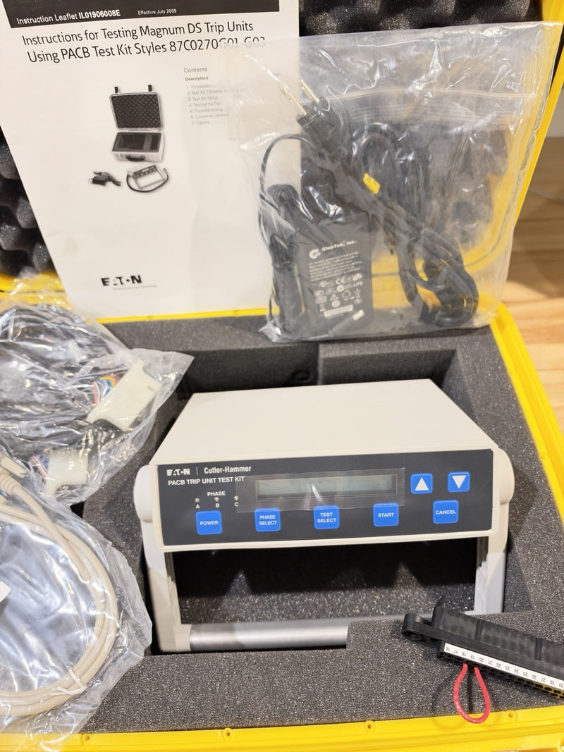 EATON MTK1000 FOR MAGNUM DS DIGITRIP CUTLER HAMMER TRIP UNIT TEST KIT - NEW