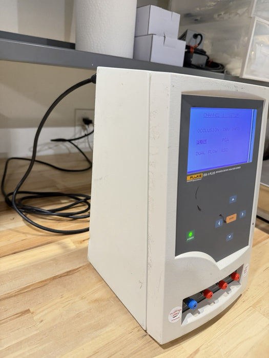 FLUKE BIOMEDICAL IDA 4 PLUS INFUSION DEVICE ANALYZER SERIES (TESTED) SHIPS FREE