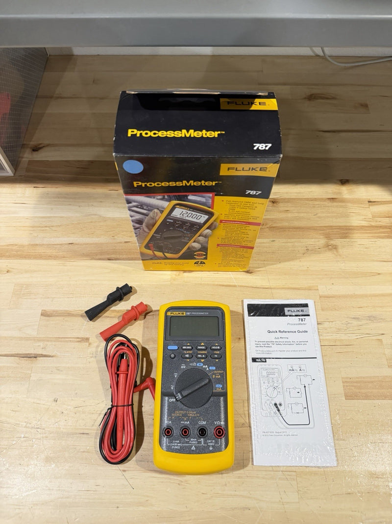 FLUKE 787 PROCESSMETER SHIPS FAST - FREE SHIPPING (NEW)