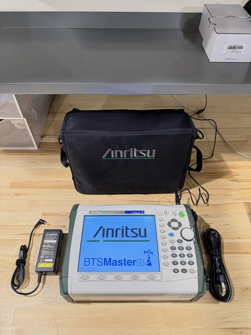 ANRITSU MT8222A BTS MASTER MULTI-FUNCTIONAL BASE STATION ANALYZER TESTED