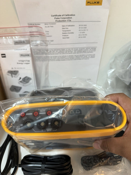 FLUKE 1732/EUS ENERGY LOGGER (NEW FACTORY BOX) CALIBRATED 2026- SHIPS FAST