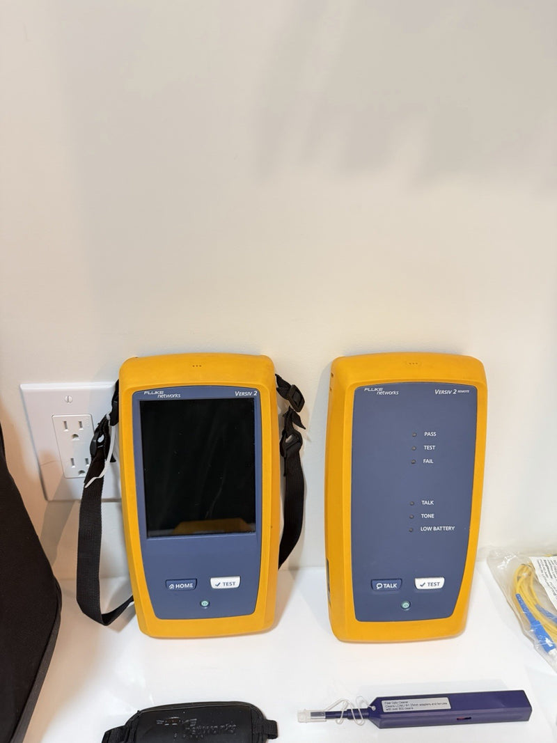FLUKE NETWORKS CFP2-100-Q CERTIFIBER PRO QUAD OLTS V2 KIT WIFI CALIBRATED 2025