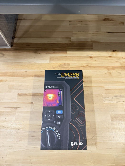 FLIR DM286 INDUSTRIAL IMAGING MULTIMETER W/ DATALOGGING (NEW FACTORY SEALED)