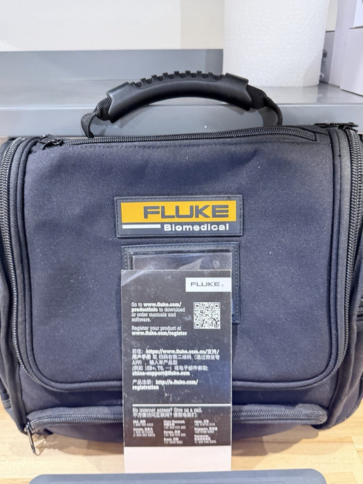 FLUKE VT900 GAS FLOW ANALYZER W/CASE & CHARGER-FREE SHIPPING (TESTED)