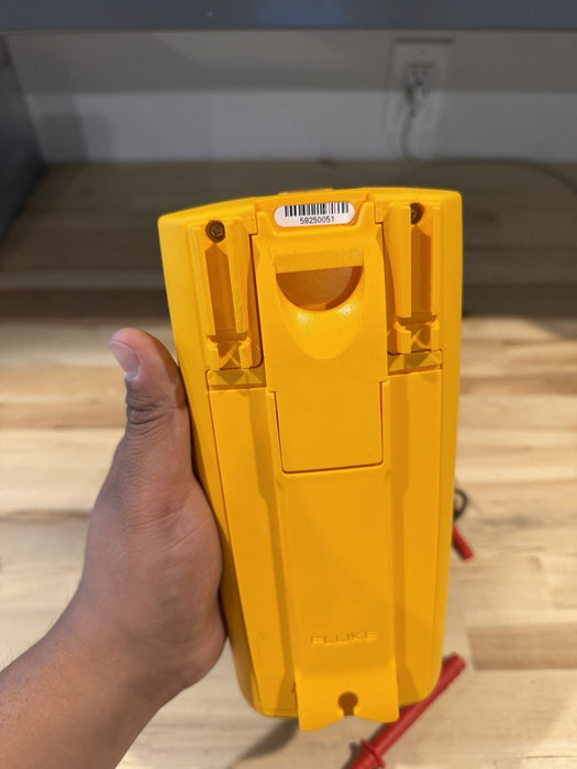 FLUKE 289 TRUE RMS ELECTRONIC LOGGING DIGITAL MULTIMETER W/ LEADS & CLIPS