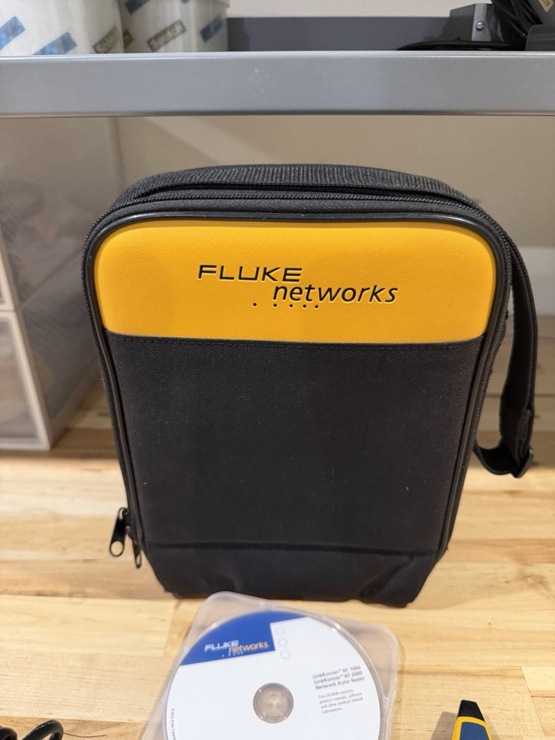 FLUKE NETWORKS LRAT-1000 LINKRUNNER AT-1000 AUTO TESTER W INTELLITONE PROBE 200