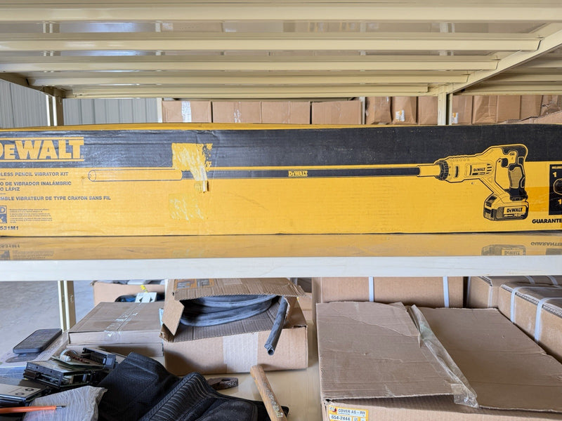 DEWALT DCE531M1 20V MAX CONCRETE VIBRATOR PENCIL KIT (NEW SEAED) FREE SHIPPING