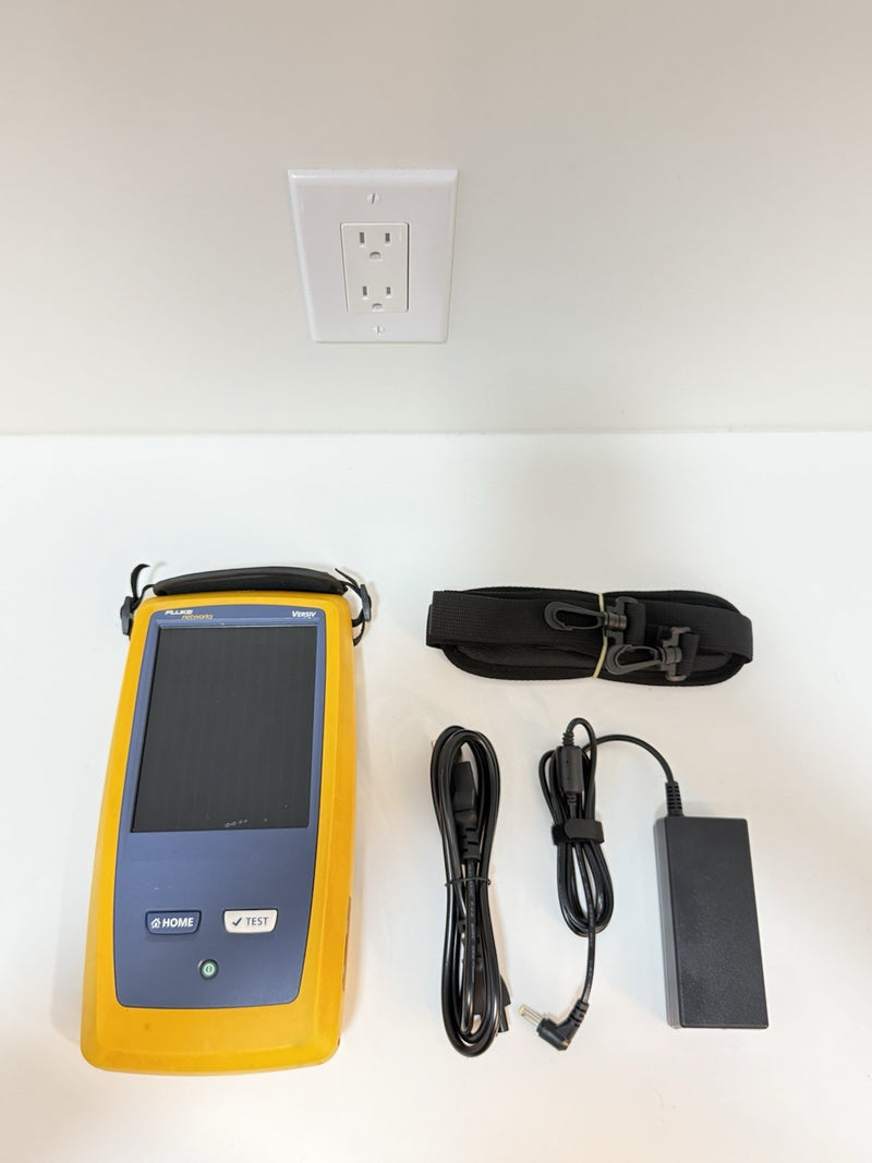 FLUKE NETWORKS VERSIV DSX MAINFRAME WITH CHARGER TESTED