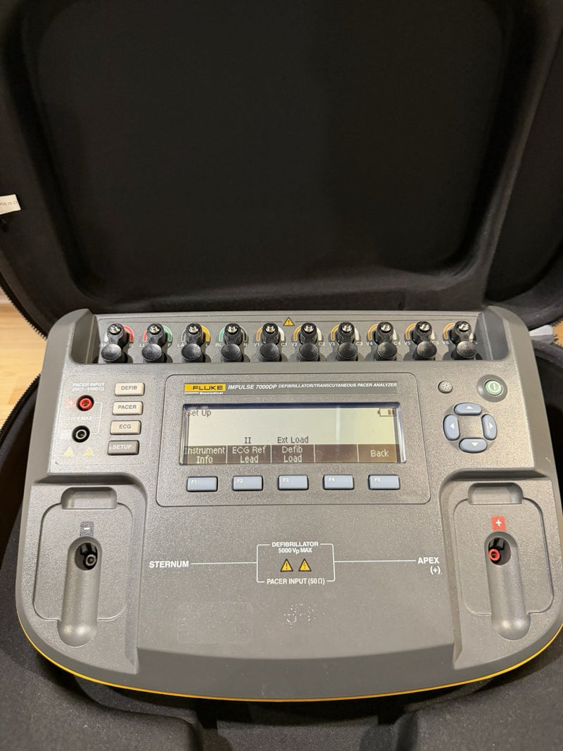 FLUKE IMPULSE 7000DP ANALYZER WITH LEADS & CHARGER TESTED