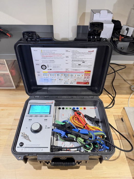 SCHLEICH MOTORANALYZER 2 W/ LEADS & CHARGER (TESTED) FREE SHIPPING
