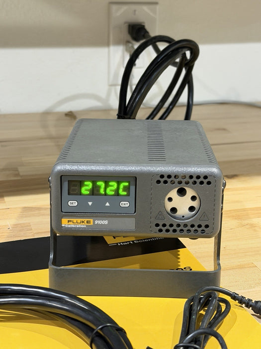 FLUKE CALIBRATION 9100S DRY WELL TEMPERATURE CALIBRATOR (NEW) FREE SHIPPING