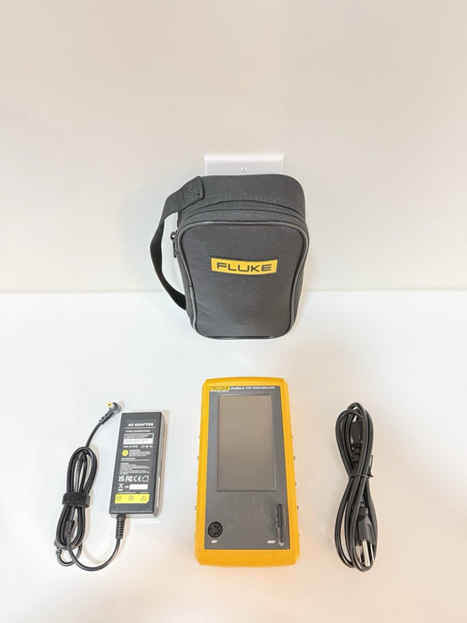 FLUKE PROSIM 4 VITAL SIGNS & ECG SIMULATOR WITH BAG & CHARGER TESTED