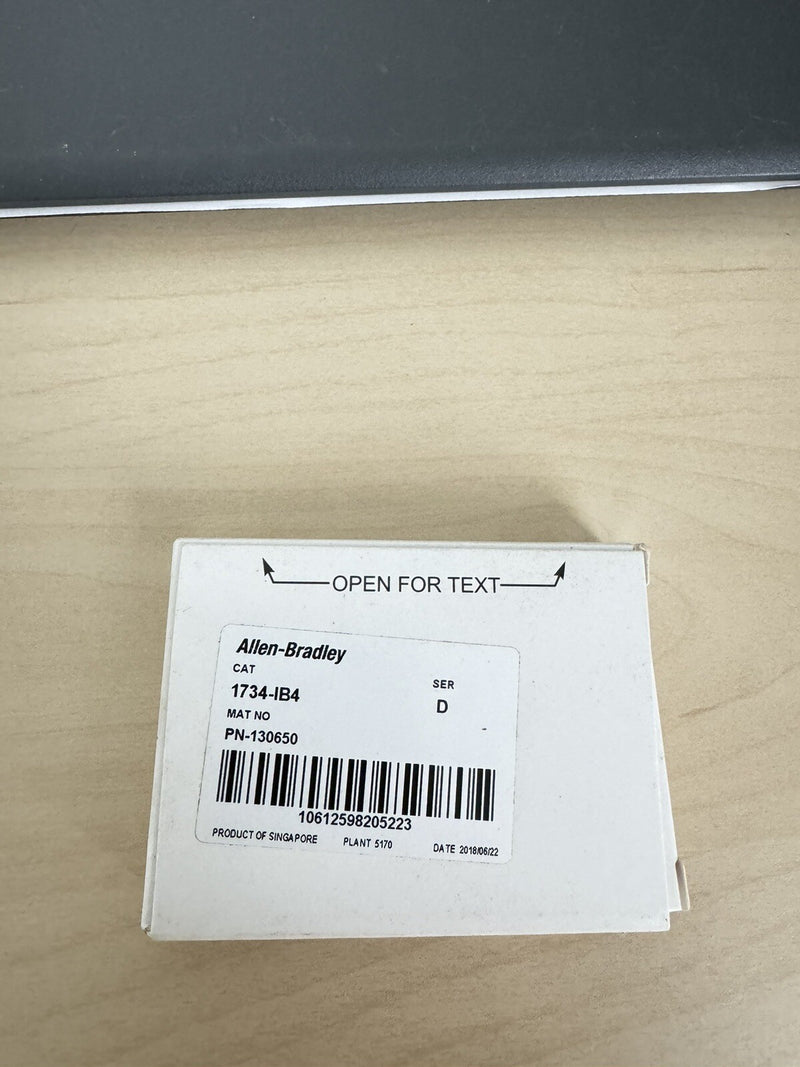 ALLEN-BRADLEY 1734-IB4 POINT I/O 4 POINT DIGITAL INPUT MODULE