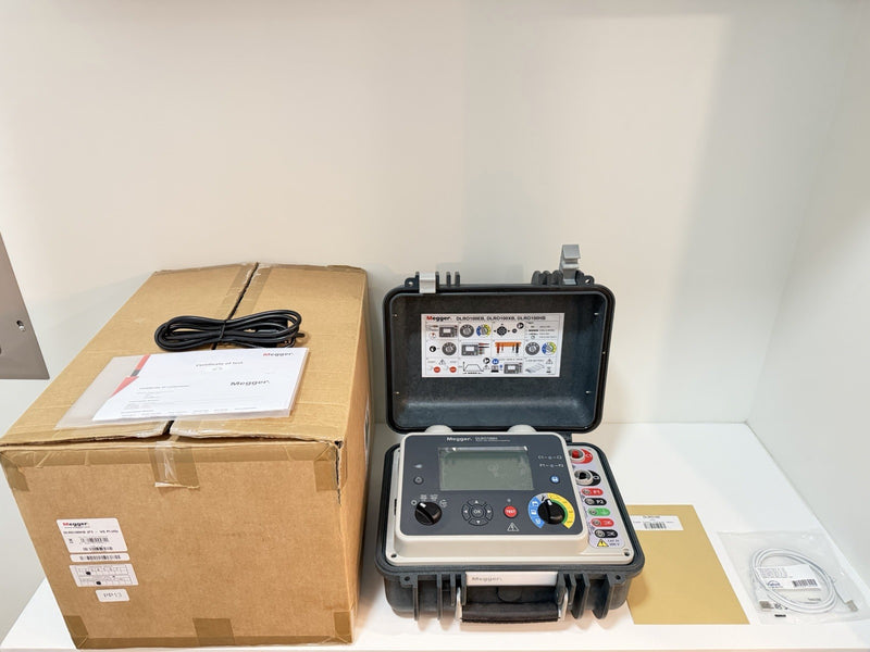 MEGGER DLRO100HB DIGITAL LOW RESISTANCE OHMMETER CALIBRATED 2025