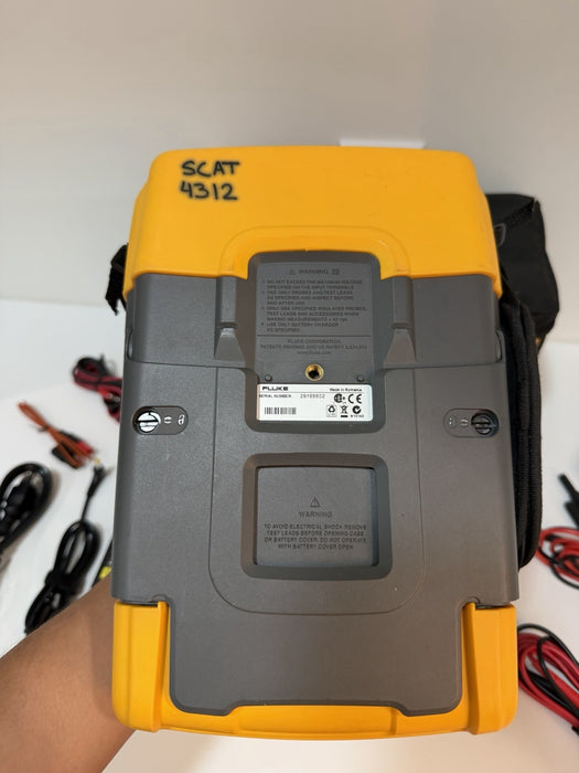 FLUKE 190-502 SCOPEMETER 2CH 500MHZ 5GS/S TESTED