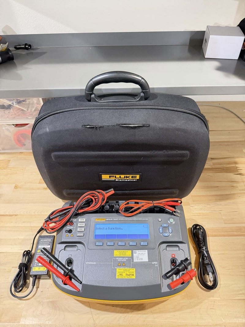 FLUKE IMPULSE 7000DP ANALYZER WITH LEADS & ACCESSORIES CALIBRATED 2026 TESTED