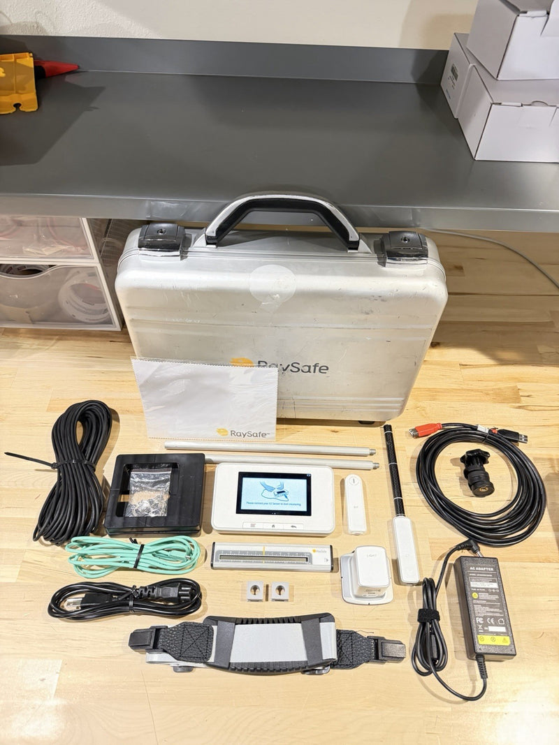 RAYSAFE X2 BASE UNIT KIT WITH SENSORS & ACCESSORIES TESTED