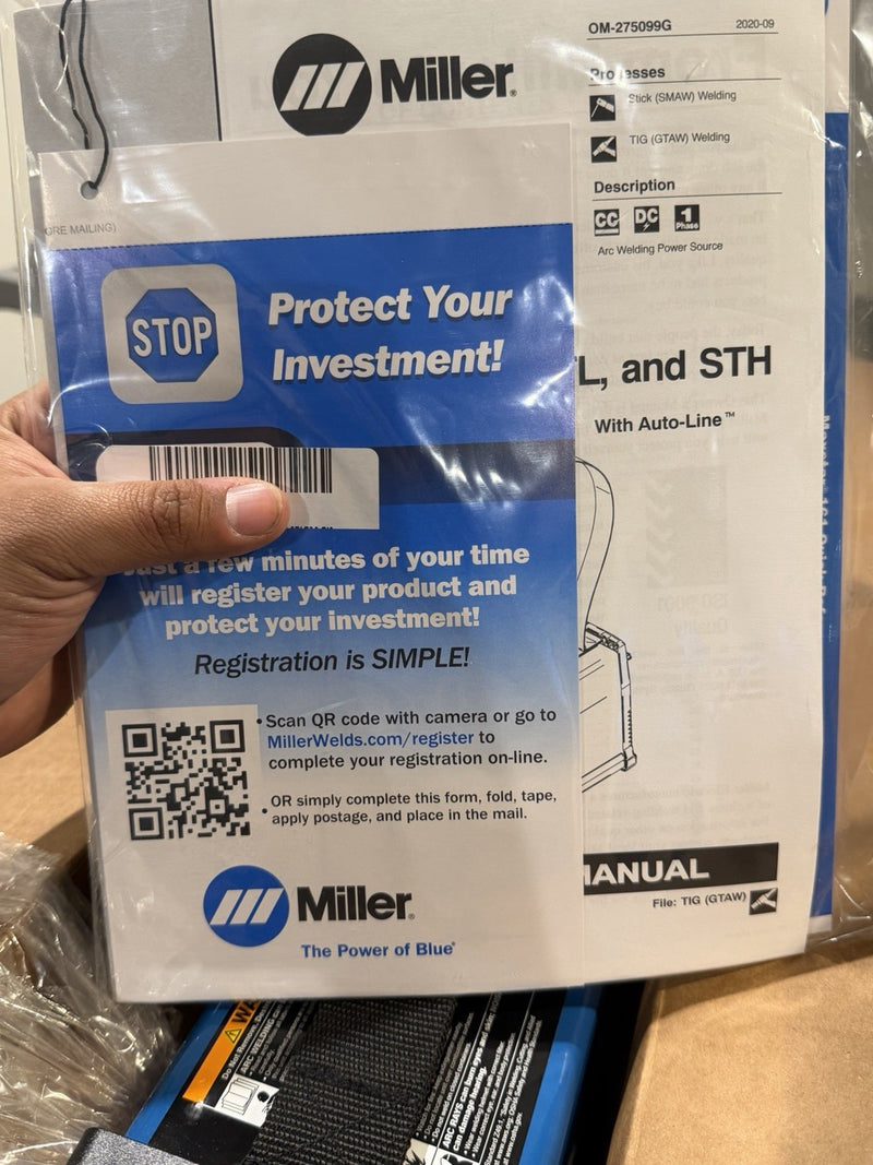 MILLER MAXSTAR 161 STL TIG & STICK WELDER 120-240VAC 907710