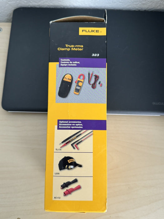 FLUKE 323 TRUE RMS CLAMP METER NEW SEALED