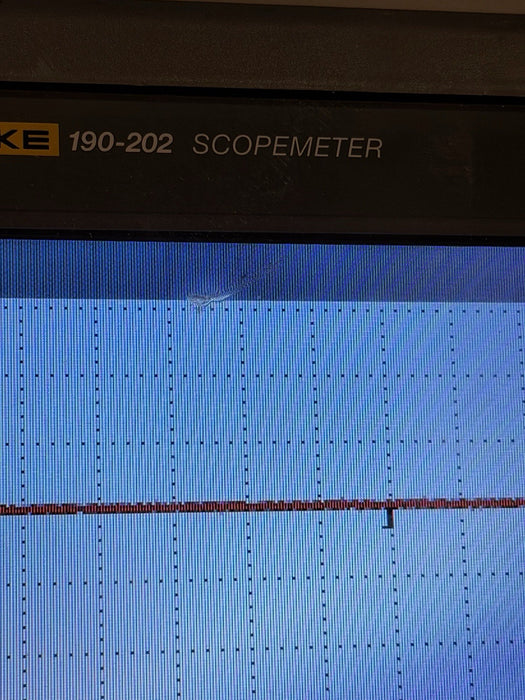 FLUKE 190-202 SCOPEMETER 2.5GS/S 2CHANNEL 200MHZ OSCILLOSCOPE TESTED