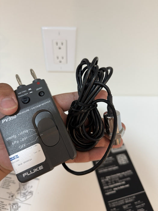 FLUKE PV350 PRESSURE VACUMM TRANSDUCER MODULE TESTED