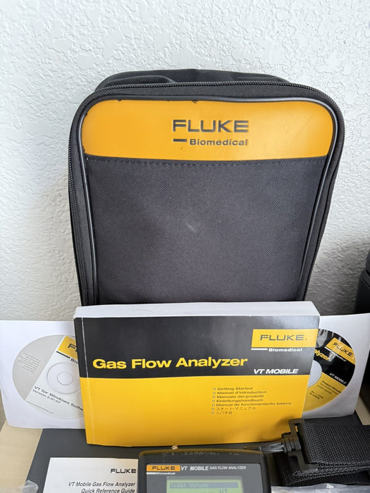 FLUKE BIOMEDICAL VT MOBILE GAS FLOW VENTILATOR ANALYZER