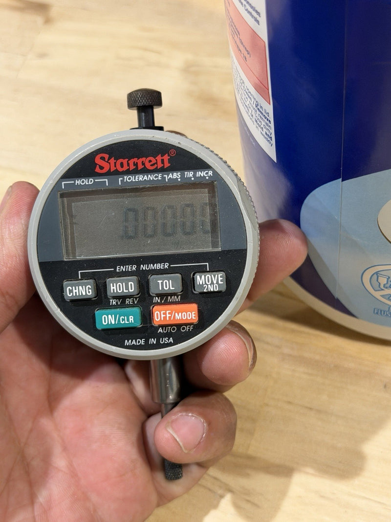 STARRETT F2720-0 ELECTRONIC INIDICATOR DEPTH GAUGE TESTED