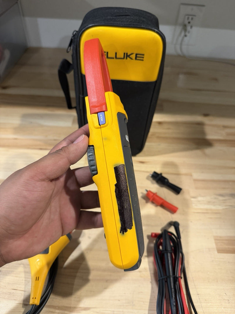 FLUKE 376 WIRELESS TRUE RMS AC/DC CLAMP METER WITH LEADS