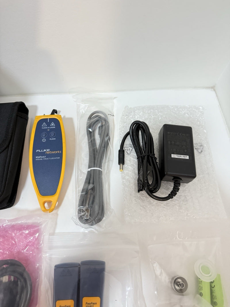 FLUKE NETWORKS FTK1375 MULTIMODE FIBER POWER METER & SOURCE WITH INSPECTION