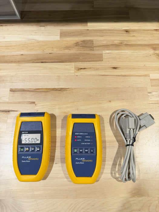 FLUKE 2956-4011 SIMPLIFIBER NETWORKS TESTER TESTED