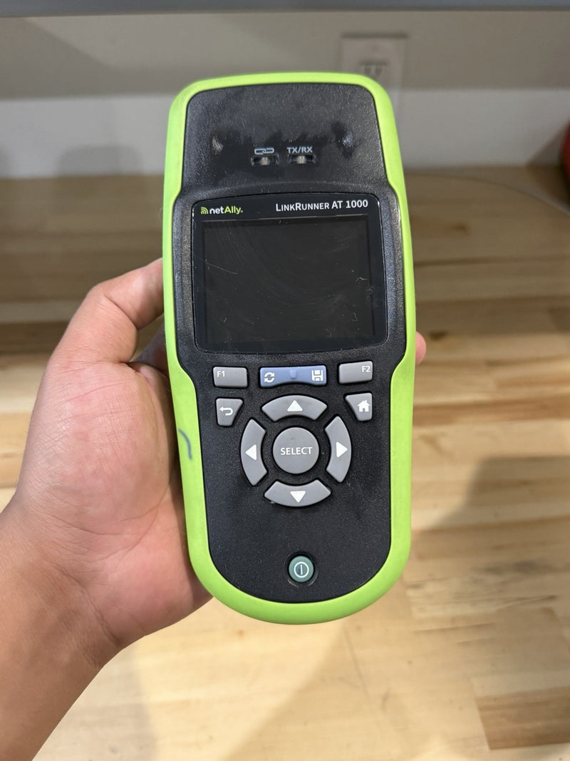 NETALLY LINKRUNNER AT 1000 NETWORK TESTER (LRAT-1000) FOR PARTS