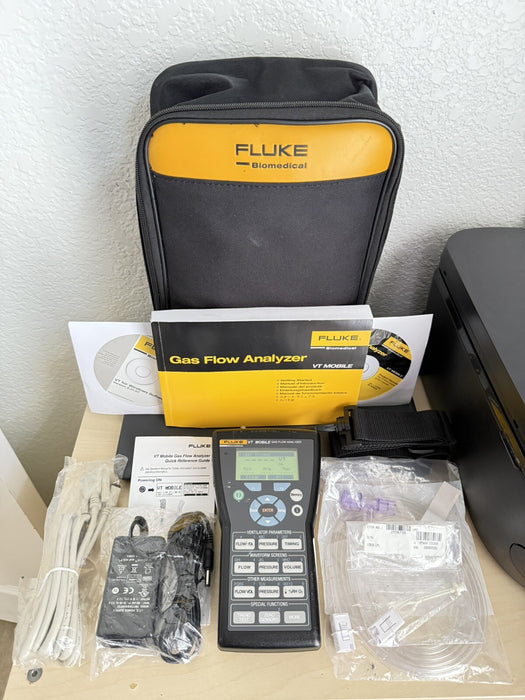 FLUKE BIOMEDICAL VT MOBILE GAS FLOW VENTILATOR ANALYZER