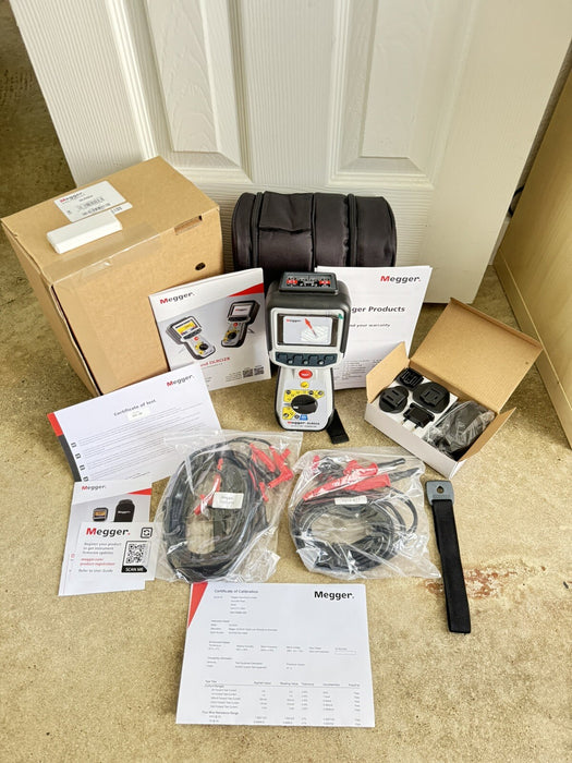 MEGGER DLRO2X DUCTER LOW RESISTANCE OHMMETER & DATA STORAGE