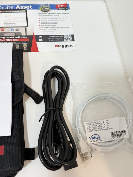 MEGGER MIT525-2 5KV ADVANCED INSULATION TESTER CALIBRATED 2025/2026