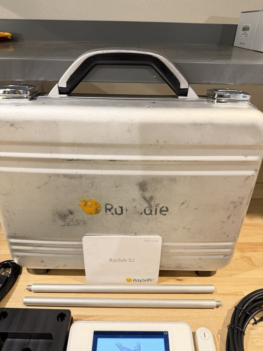 RAYSAFE X2 BASE UNIT KIT W/ SENSORS & ACCESSORIES (TESTED) FREE SHIPPING