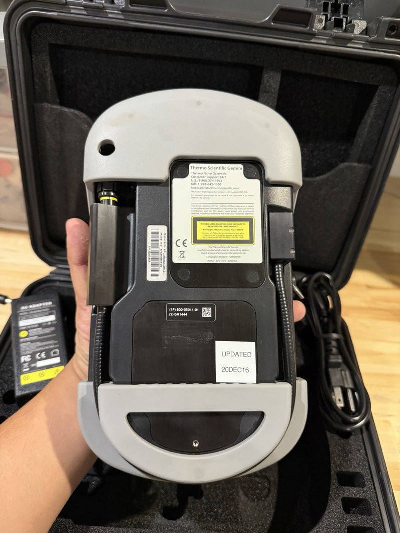 GEMINI THERMO CHEMICAL IDENTIFICATION ANALYZER IR (TFCMNM100) TESTED
