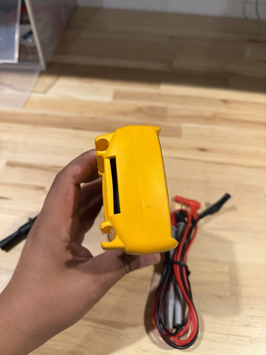 FLUKE 115 TRMS MULTIMETER W/ LEADS & CLIPS - SHIPS FAST