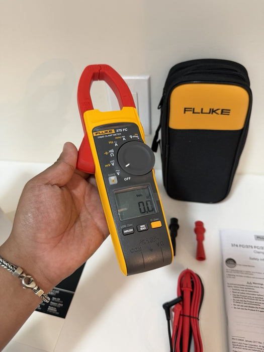 FLUKE 375 FC WIRELESS TRMS AC/DC CLAMP METER NEW SEALED