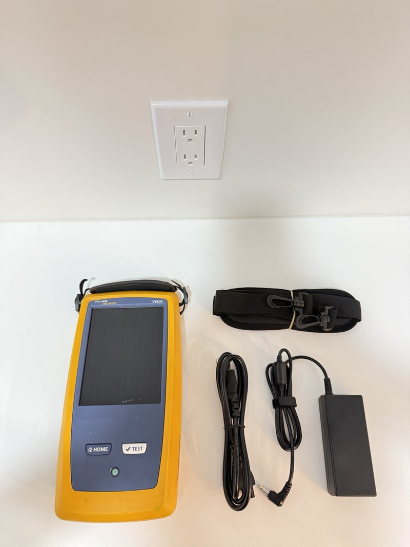 FLUKE NETWORKS VERSIV DSX MAINFRAME WITH CHARGER TESTED