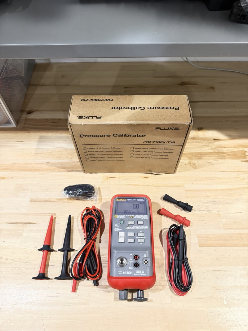 FLUKE 718EX 300G PRESSURE CALIBRATOR (NEW FACTORY SEALED) FREE SHIPPING