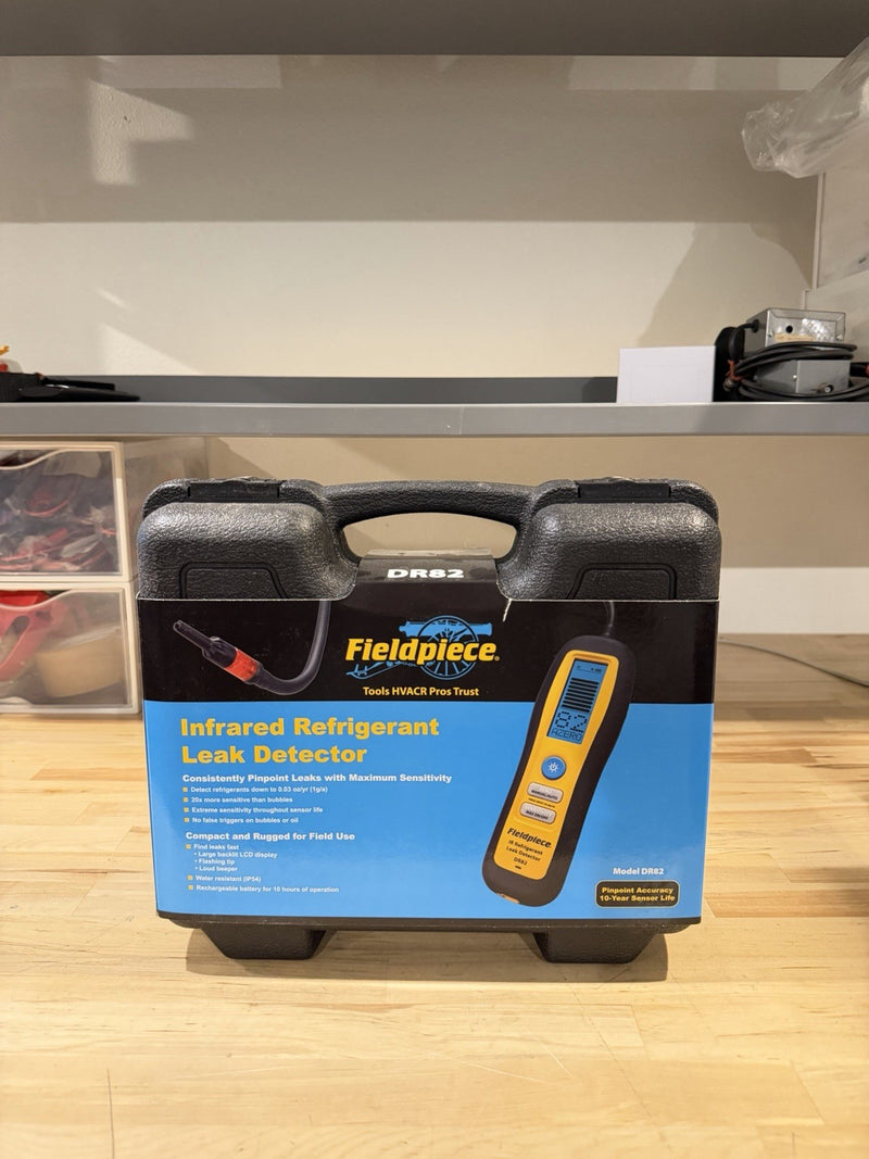 FIELDPIECE DR82 INFD REFRIGERANT LEAK DETECTOR RARE