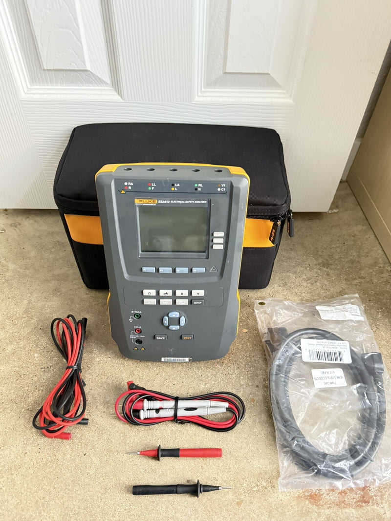 FLUKE BIOMEDICAL ESA612 230V EU ELECTRICAL SAFETY ANALIZER CALIBRATED 2025