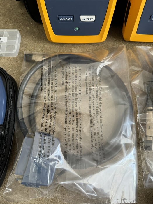 FLUKE DSX2-5000 CABLE ANALYZER KIT CALIBRATED 2024